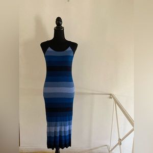 Banana Republic. Super soft ribbed sweater dress midi length NWOT